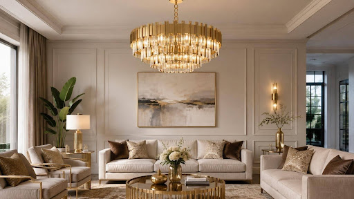 How A Gold Chandelier Can Transform Any Interior Into A Timeless Statement